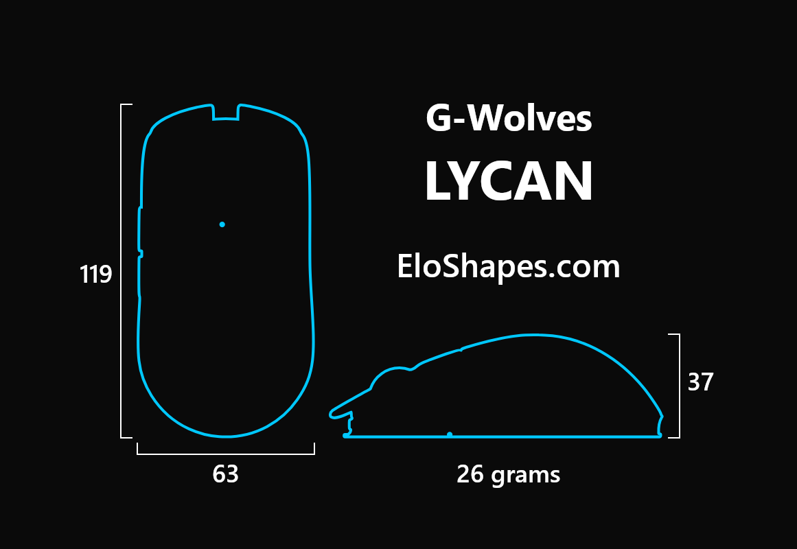 LYCAN 8K Wireless Mouse