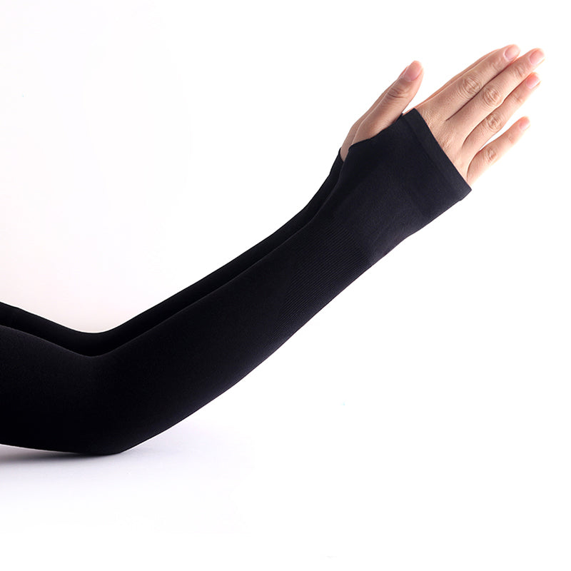 G-Wolves black gaming sleeve with thumb hole on arm