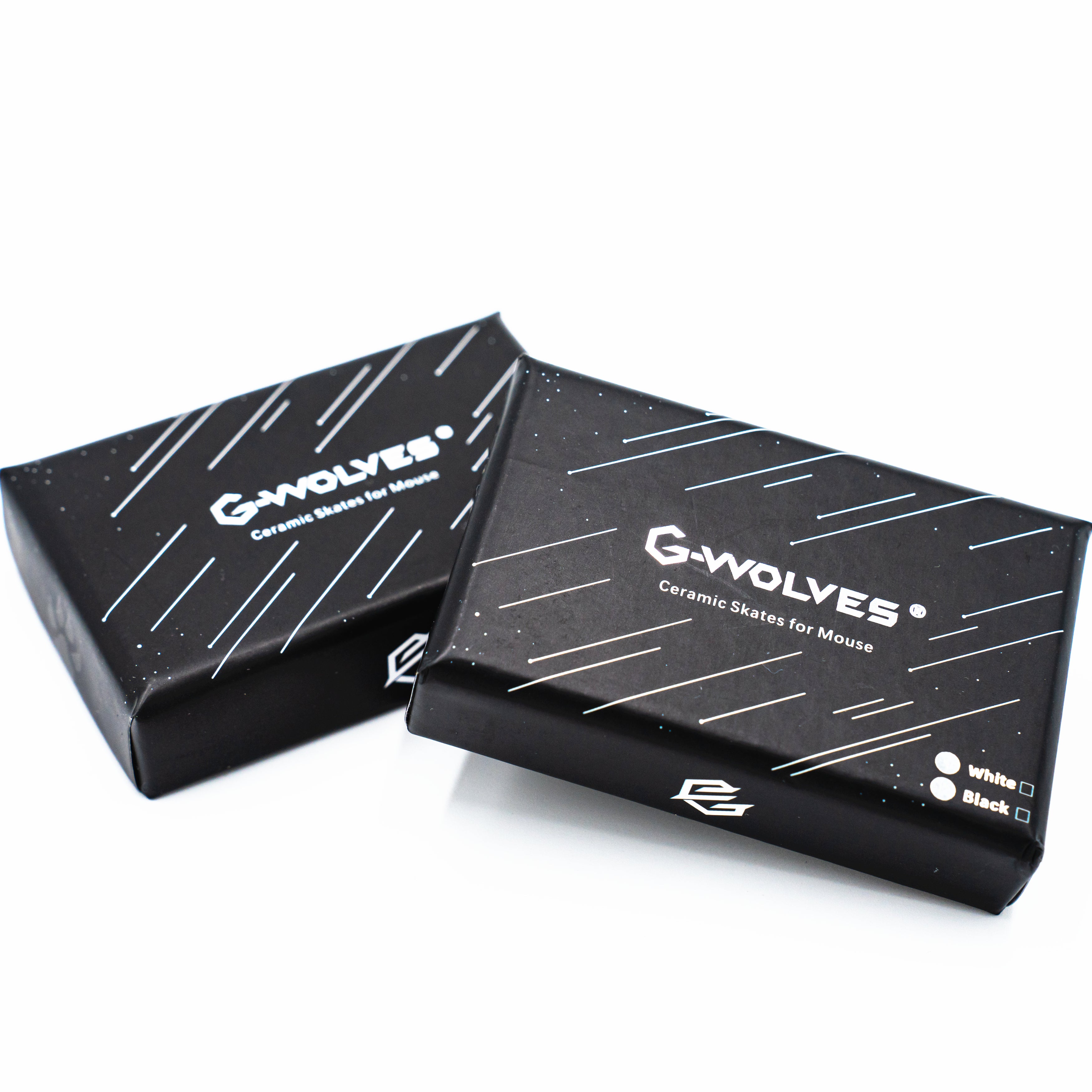 G-Wolves Ceramics Skates Thick 0.7mm ,Diameter 6mm,The design of the metal case is random.