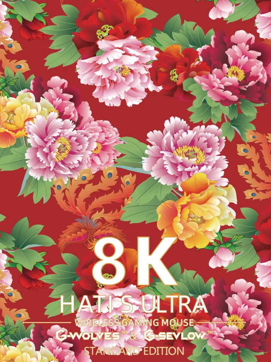 G-Wolves HTS Ultra 8K Wireless Gaming Mouse,PAW3950,~32.5g, ~29.5g