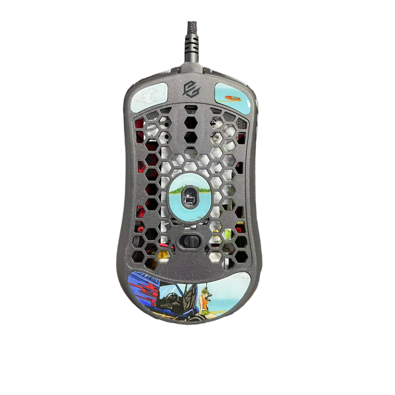 G-Wolves Glass Foot Skates For HT-S Mouse