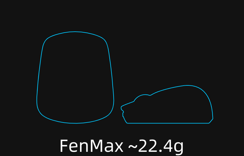 G-Wolves Fenris Max 8K Wireless Mouse ~22.4g ,Type C Usb